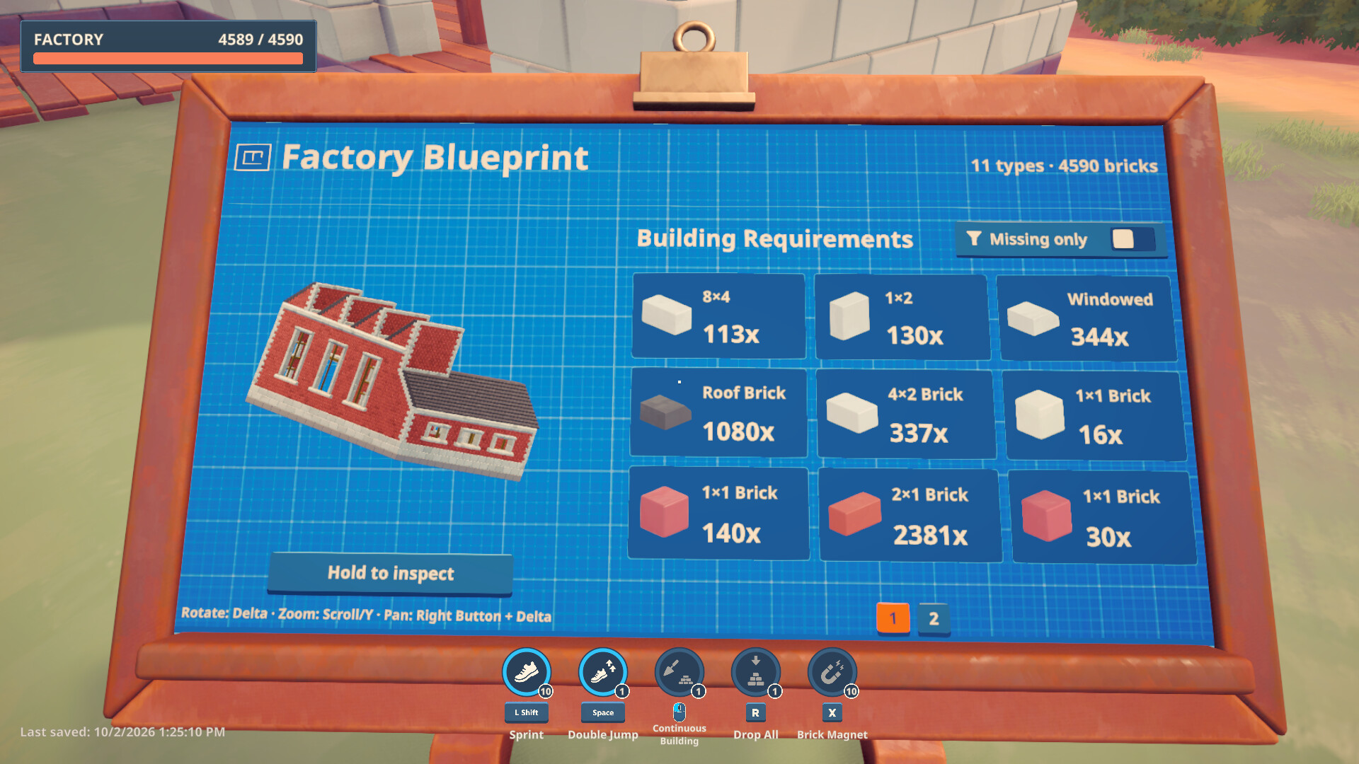 『Brick by Brick』が10月15日にリリース。1万8490個のレンガから小さな町をもう一度組み立てるゲーム_002