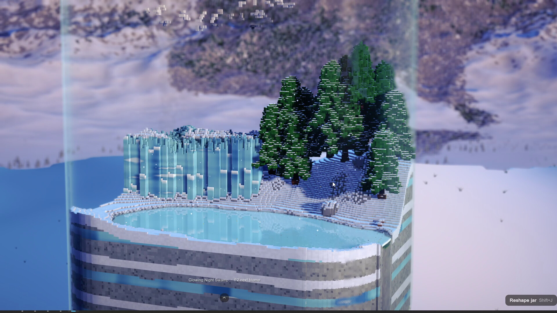 『Terraglass』が面白そう。「ガラス瓶」の中に自分だけの小さな世界を作るゲーム_004