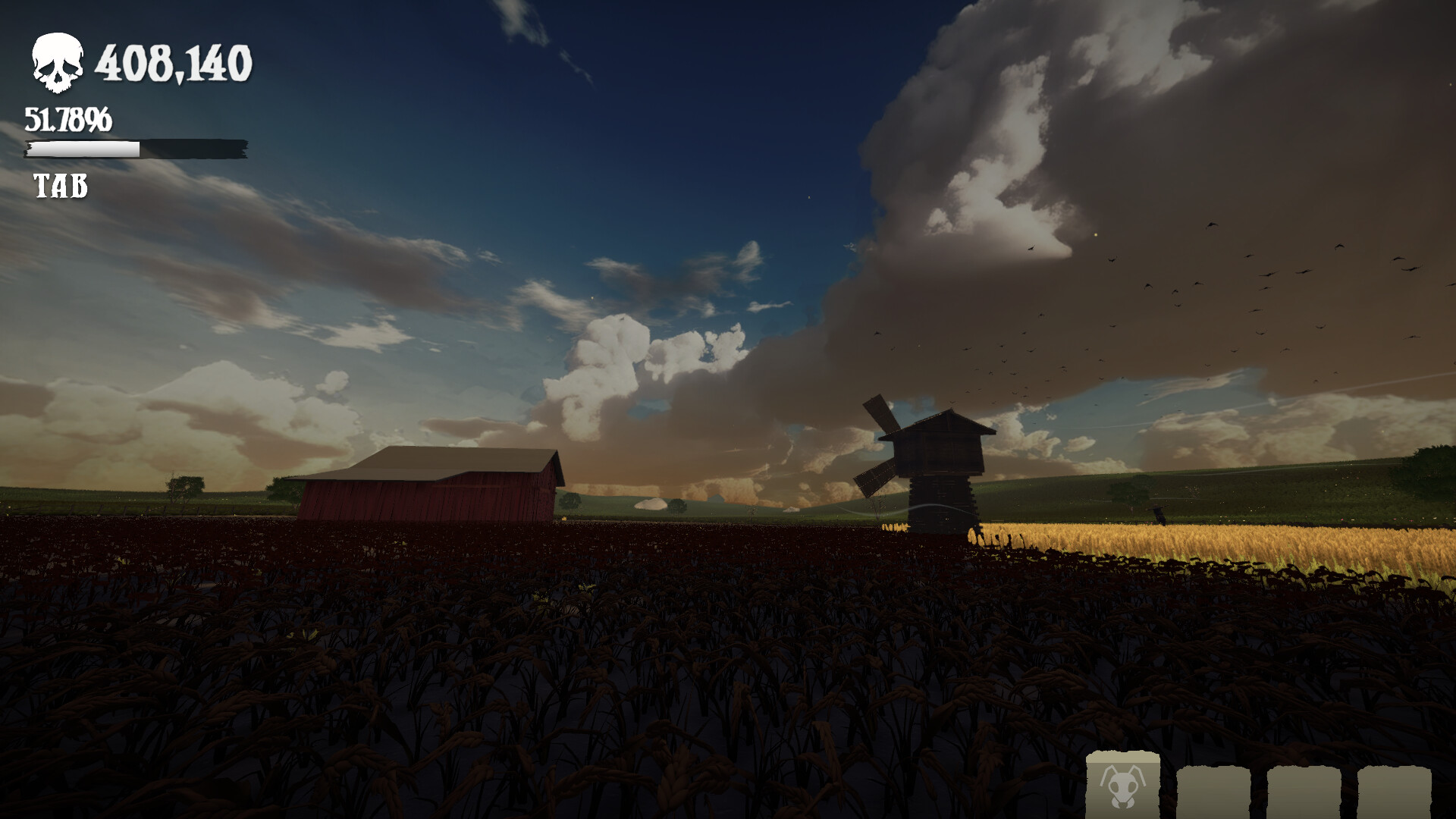 『Unharvest』体験版が配信中。美しい“小麦畑”を疫病で枯らし尽くすゲーム
_002