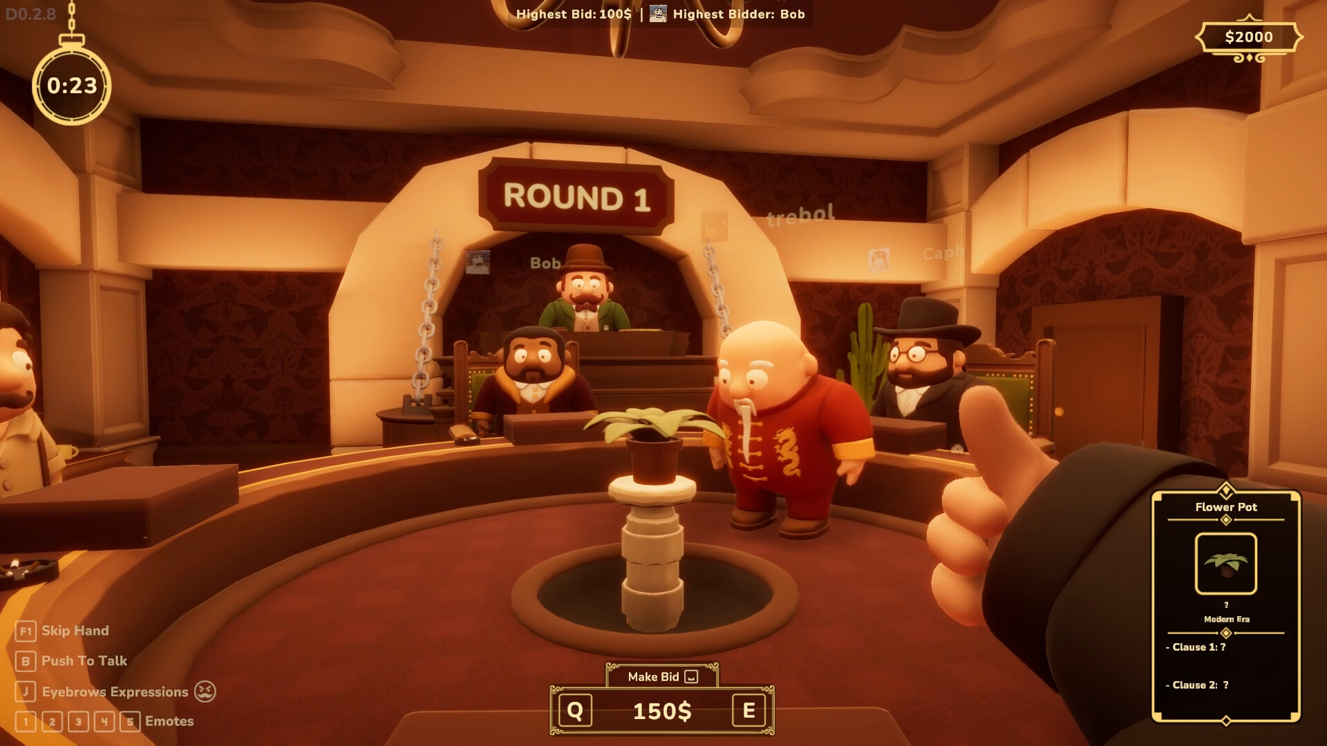 最大6人でオークションをする心理戦ゲーム『Double Dealers』本日10月13日早期アクセス開始
_001