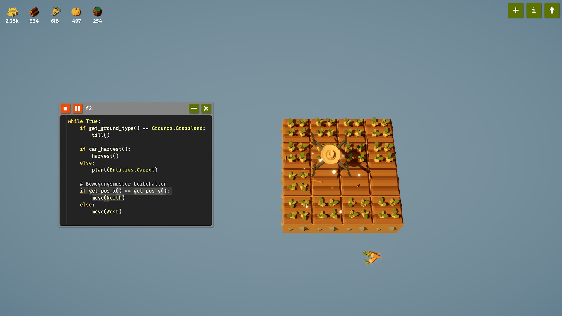 『農家は Replace() されました』モバイル版が11月2日リリース。プログラミングで農場を自動化するゲーム_006