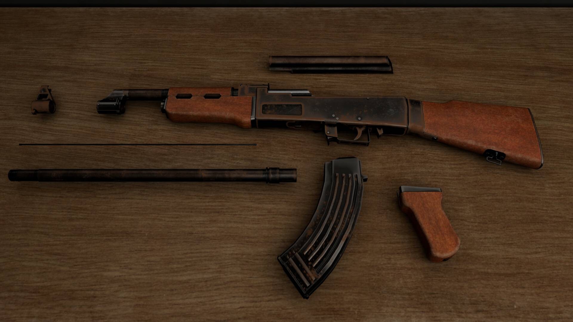 ひたすら“銃”のお手入れが楽しめる修理屋ゲーム『Gun Restoration Shop Simulator』11月6日に発売_001