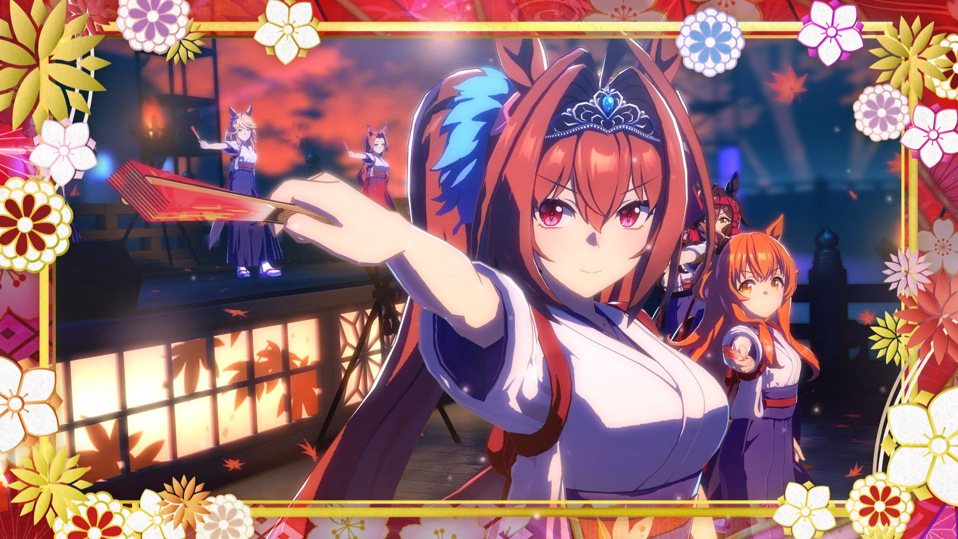 『ウマ娘』“武豊さん＆クリストフ・ルメールさん”が宵闇で踊る新CMが公開！_012