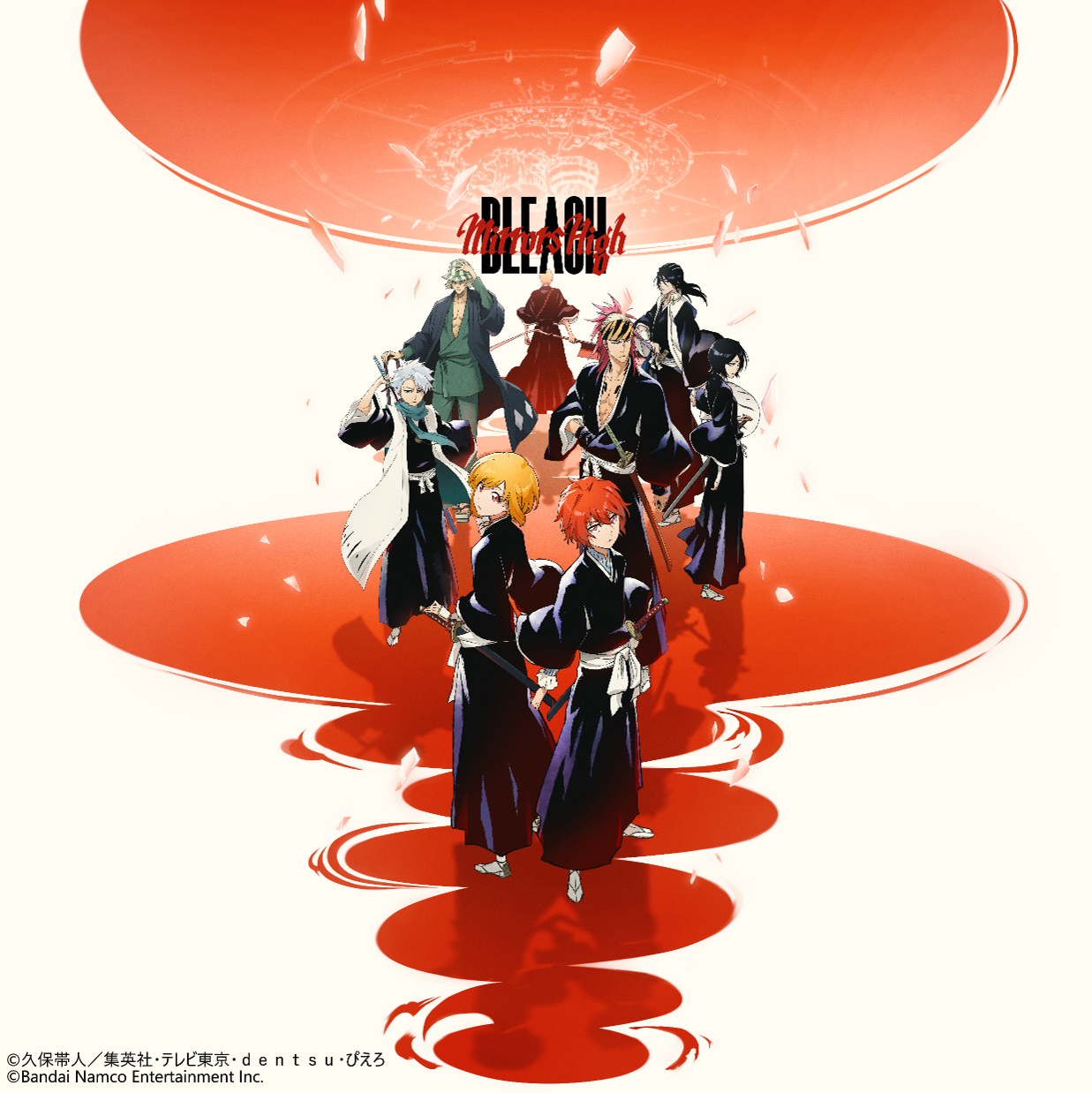 『BLEACH』新作スマホゲーム『BLEACH Mirrors High』久保帯人氏が手がける新人隊士10名が公開_004