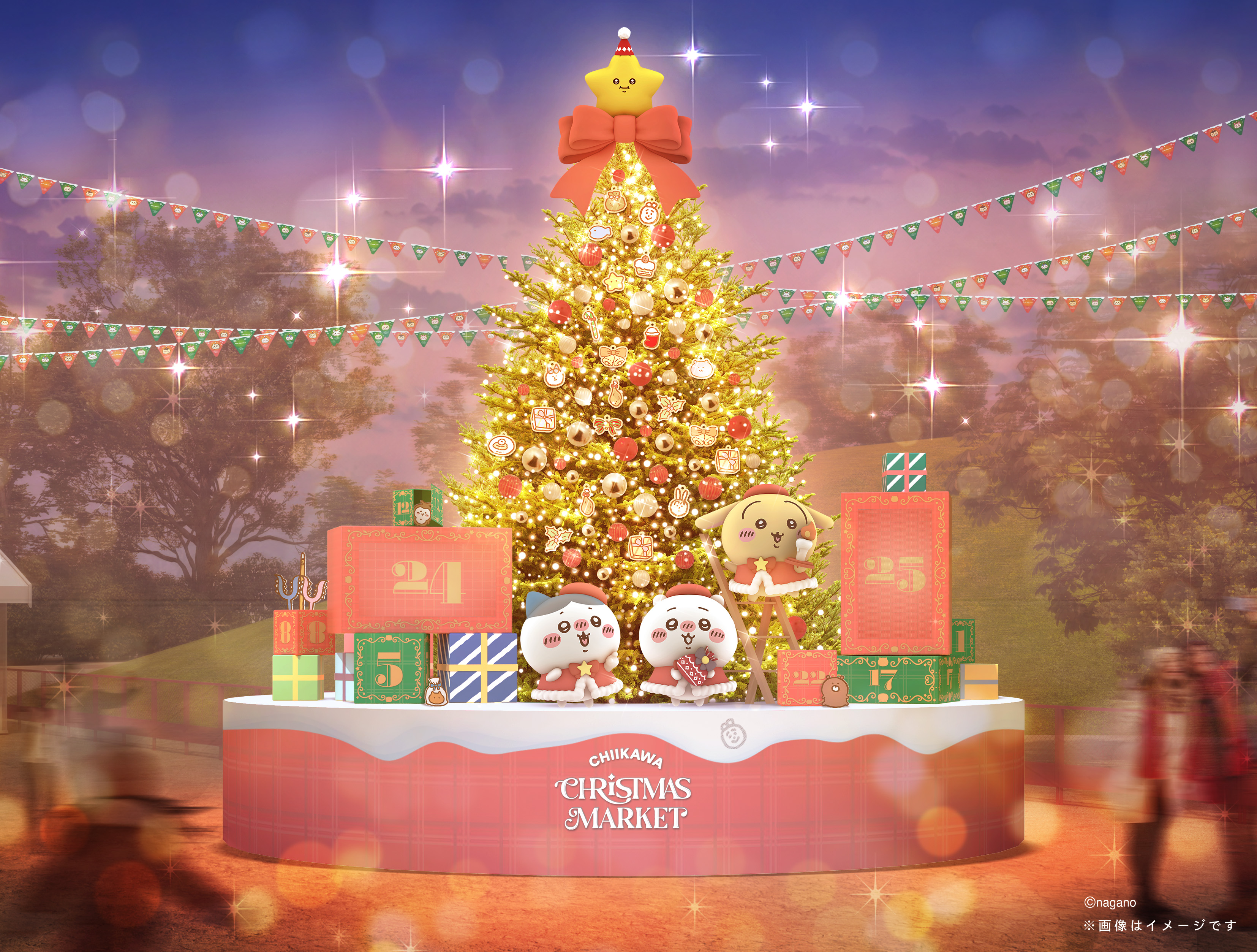 『ちいかわ』のクリスマスマーケットが11月24日から千葉で開催決定_003