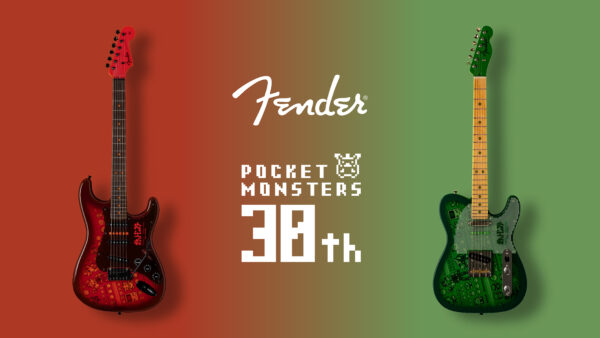Fenderとコラボした『ポケットモンスター 赤・緑』デザインのギターが、ポケモンセンターオンラインに登場_001