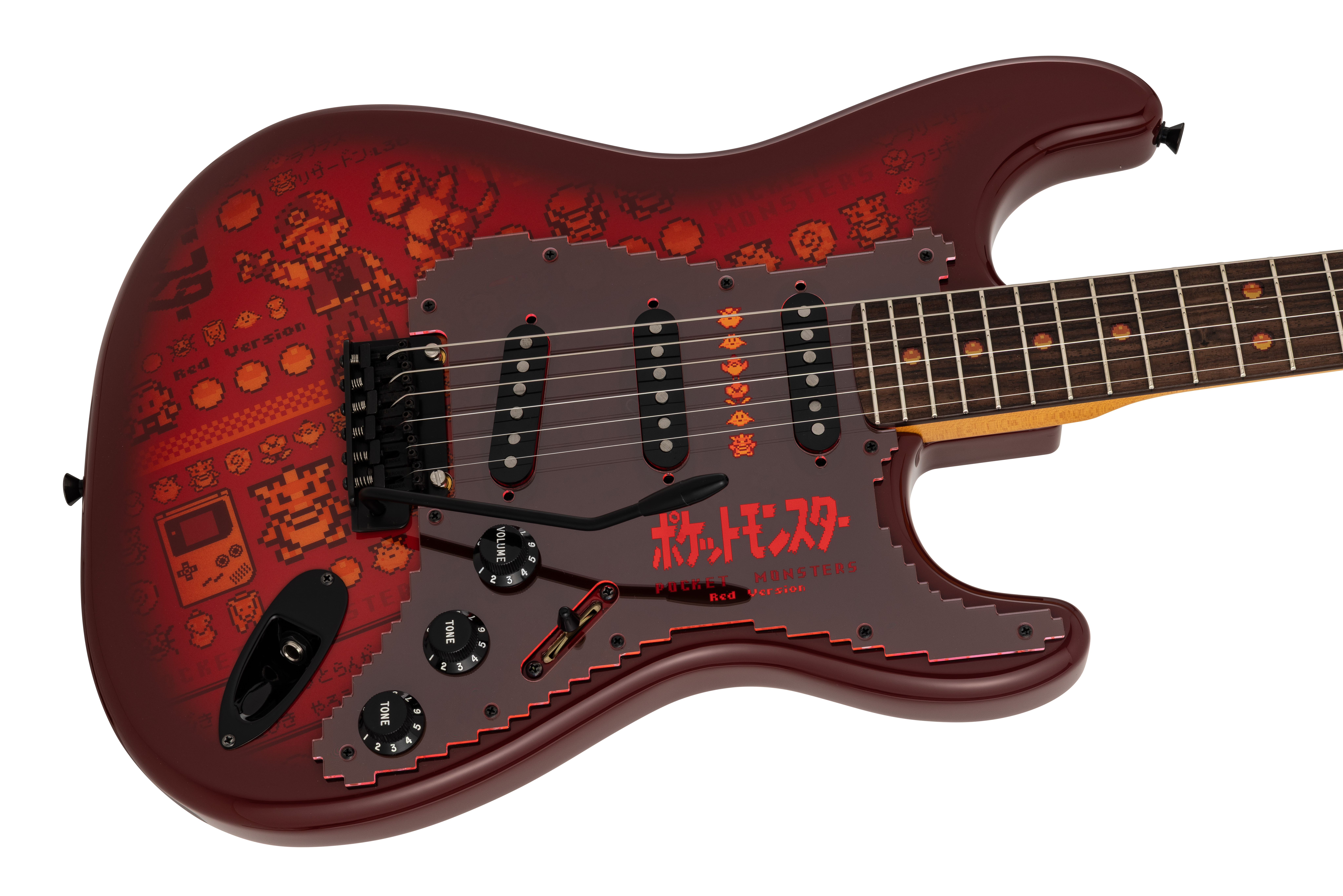 Fenderとコラボした『ポケットモンスター 赤・緑』デザインのギターが、ポケモンセンターオンラインに登場_002