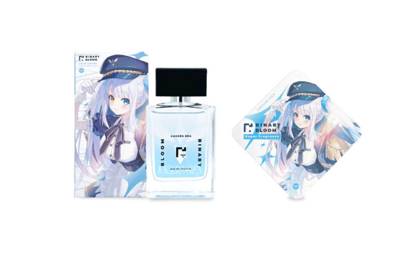 VTuber「神楽めあ」さんとのコラボ香水の予約販売が開始。「BINARY BLOOM」第1弾コラボとなるオリジナル香水_002