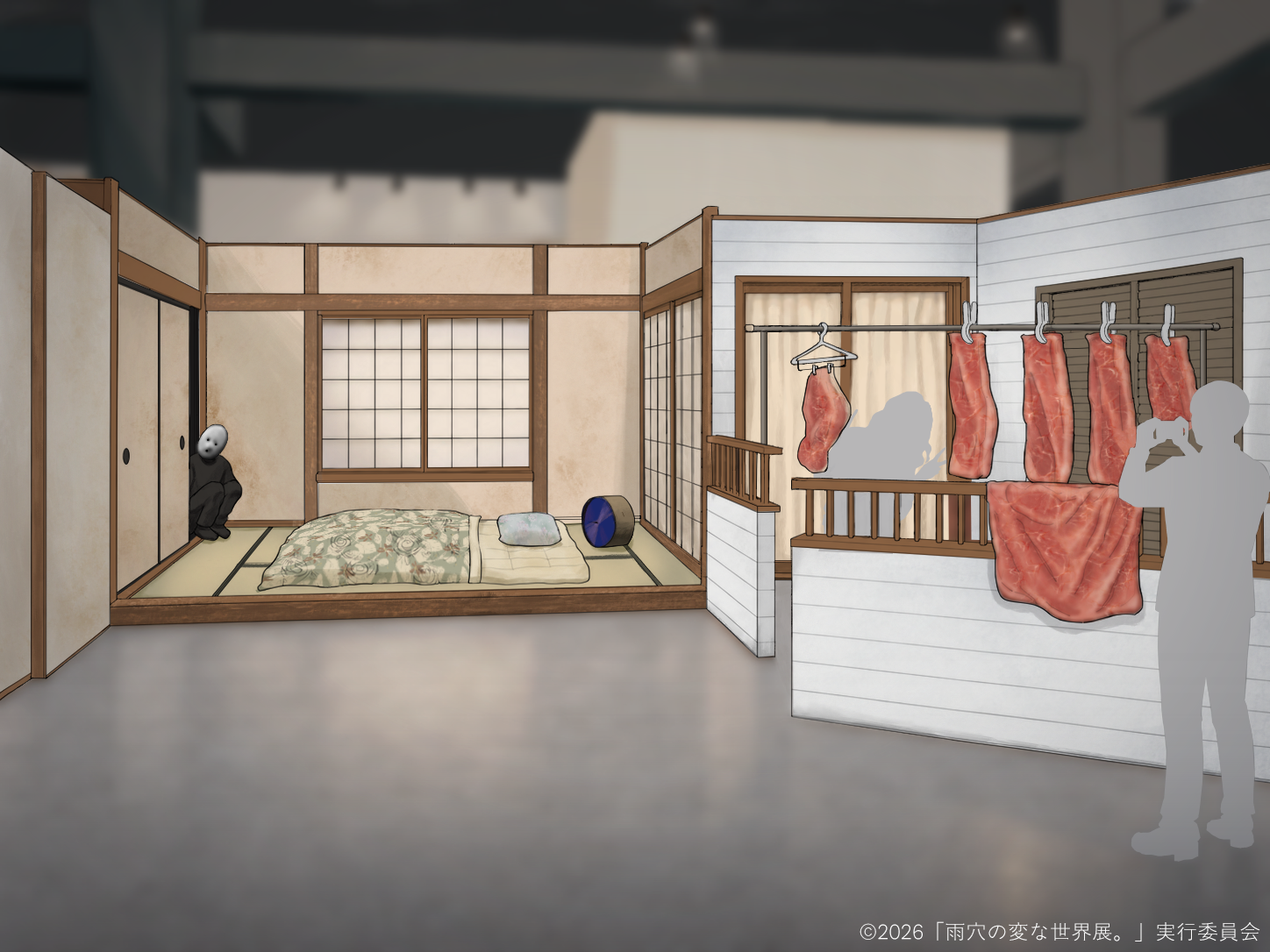 「雨穴の変な世界展。」では“栗原さん”になれる。『変な家』1/3スケール模型などの展示内容が公開_015