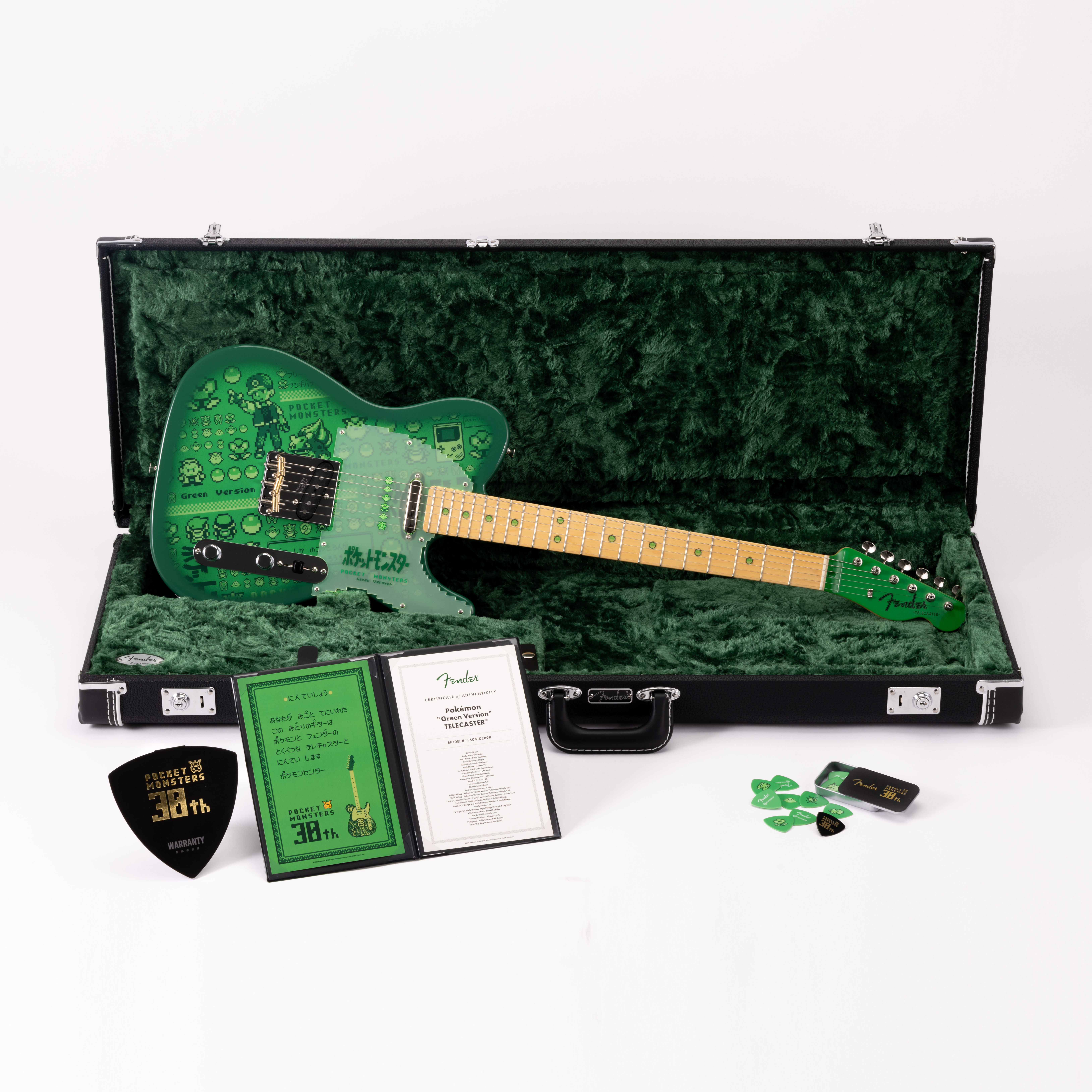 Fenderとコラボした『ポケットモンスター 赤・緑』デザインのギターが、ポケモンセンターオンラインに登場_009
