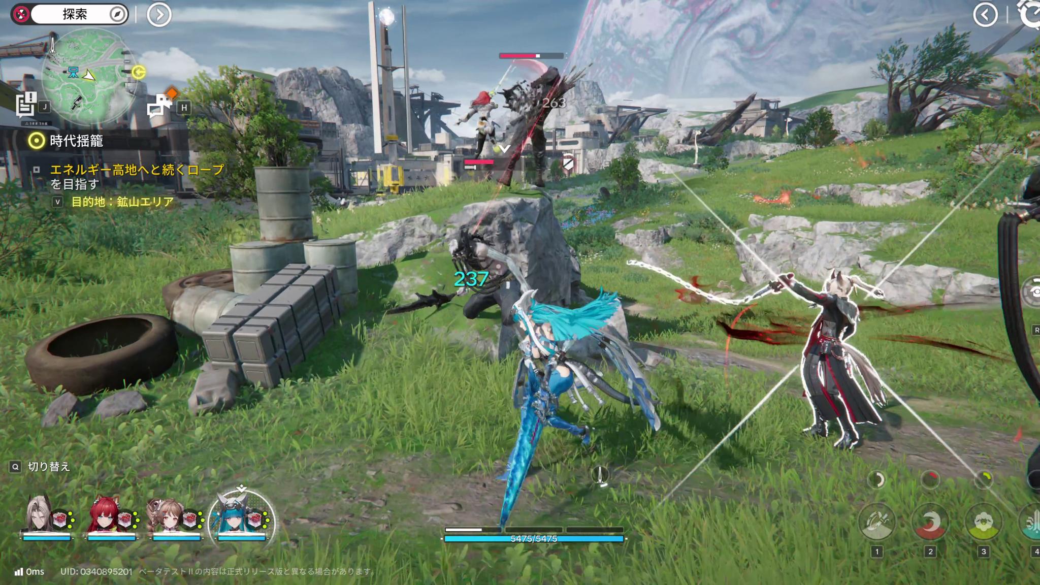 『アークナイツ:エンドフィールド』最新ビルド試遊レポ。キャラデザが良すぎる。一目惚れした“イヴォンヌ”がとにかく……最高でした_034