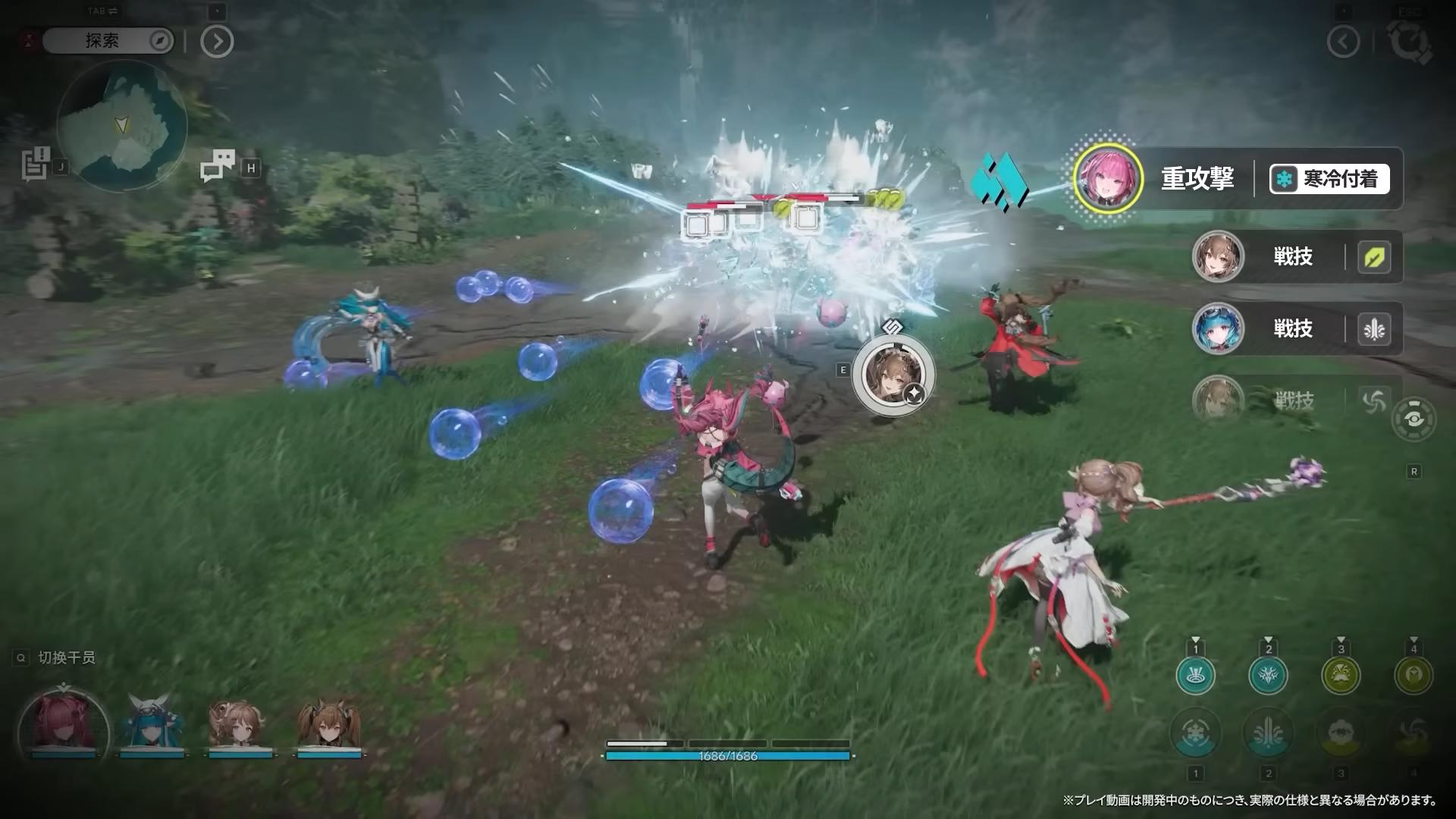 『アークナイツ：エンドフィールド』最新ビルド試遊レポ。キャラデザが良すぎる。一目惚れした“イヴォンヌ”がとにかく……最高でした_079