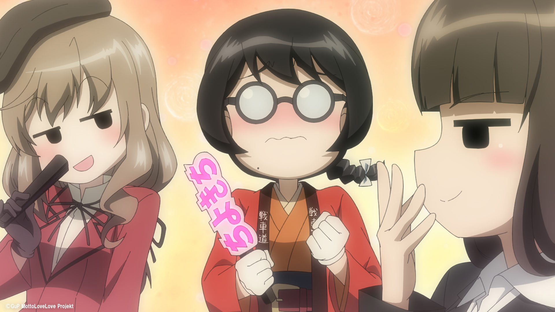 ⻄住しほ&島⽥千代、2人の家元が登場する『ガールズ&パンツァー』スピンオフ作のオリジナルミニアニメが上映決定_005