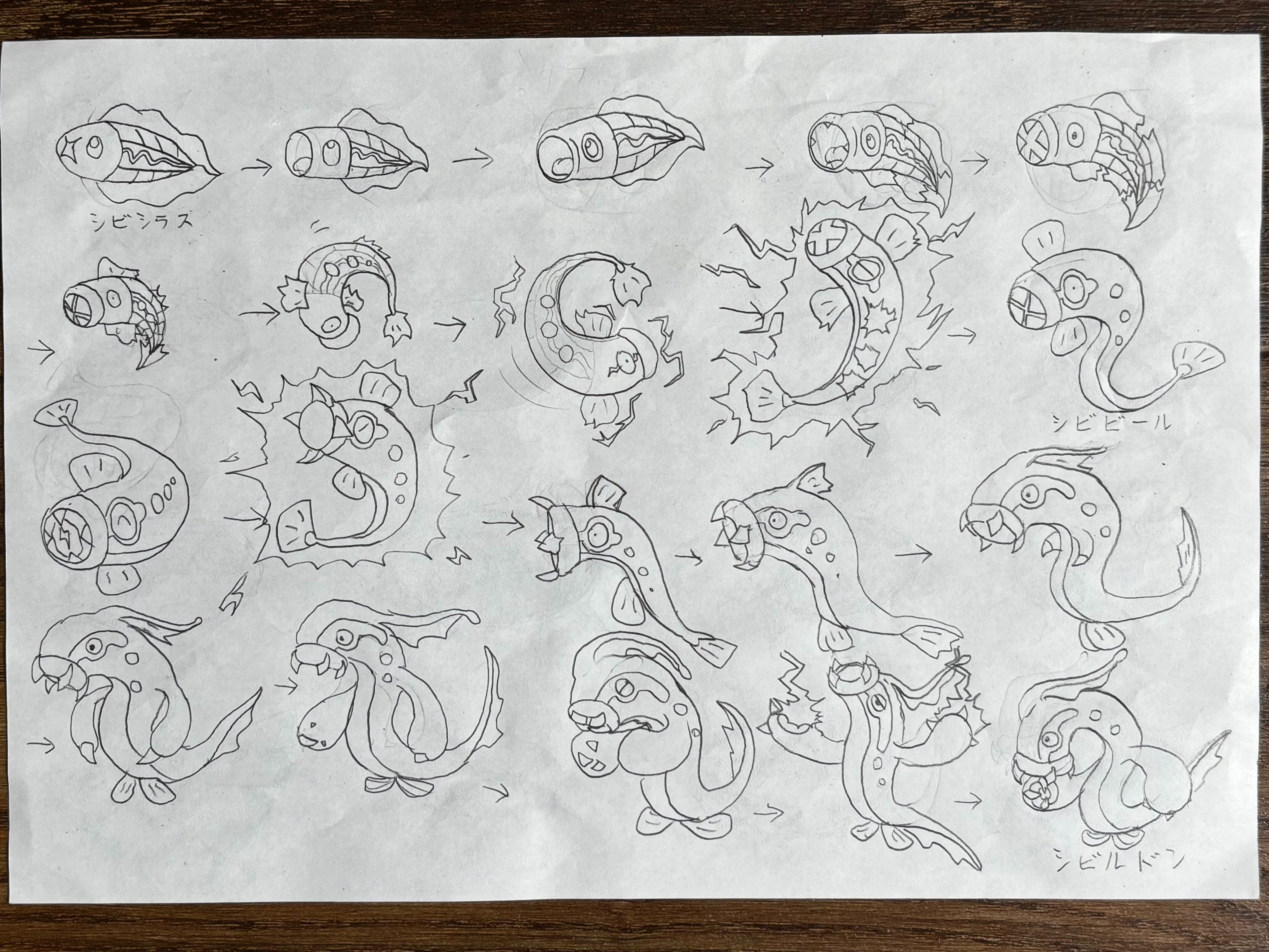 高校生が描いた「ポケモン進化の過程」に説得力がありすぎるので、本人に図解してもらった_015