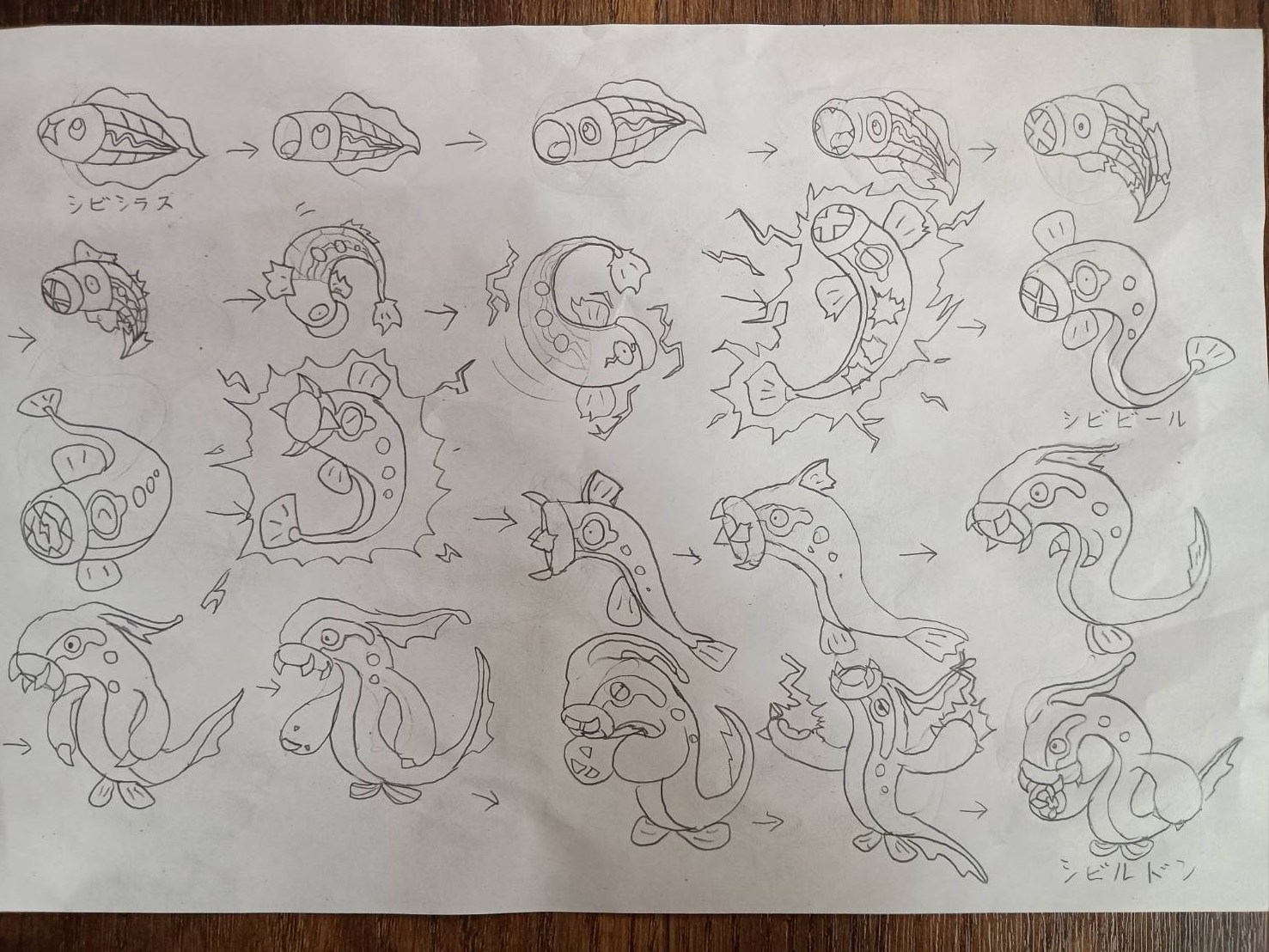 高校生が描いた「ポケモン進化の過程」に説得力がありすぎるので、本人に図解してもらった_003