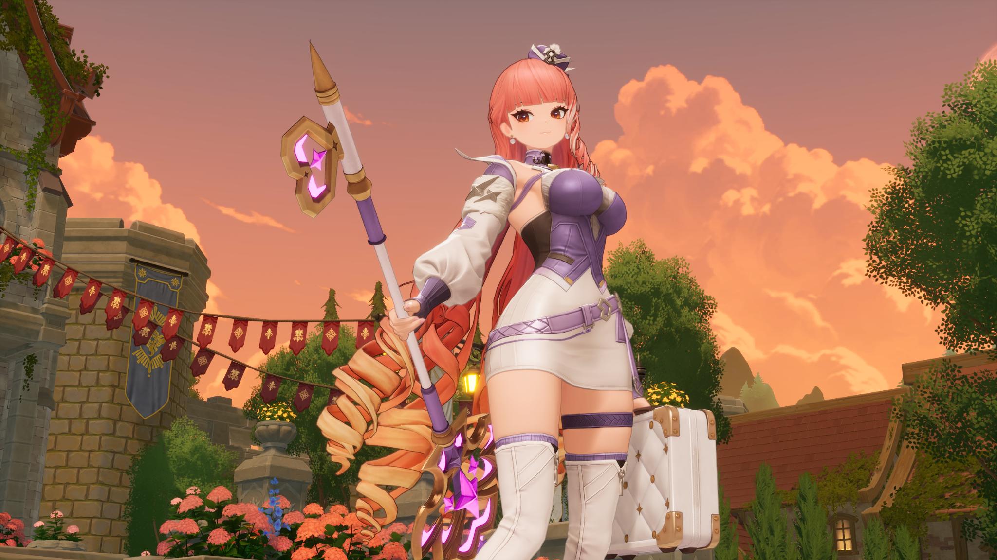 『モンギル：STAR DIVE』レビュー・評価・感想：女性キャラ太ももベルト率62.5%!?_019