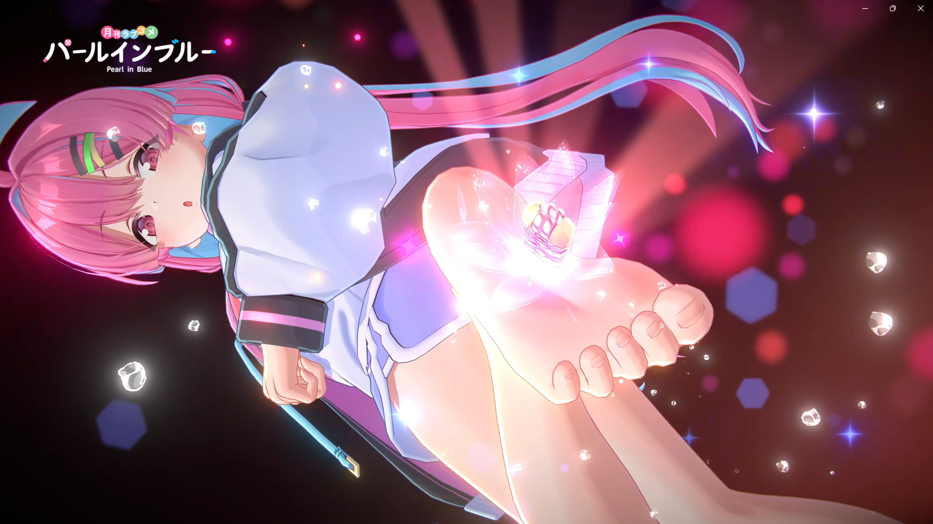 『パールインブルー』レビュー・感想・評価:欲望てんこ盛りハーレムラブコメRPG。美少女キャラの足裏から剣が生えます_021