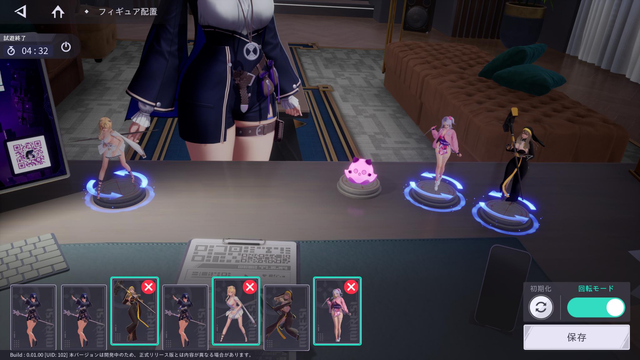 『MIRESI:視えない未来』開発陣インタビュー:むちむち太ももゲームの「上を隠して下を出す」キャラ設計_013
