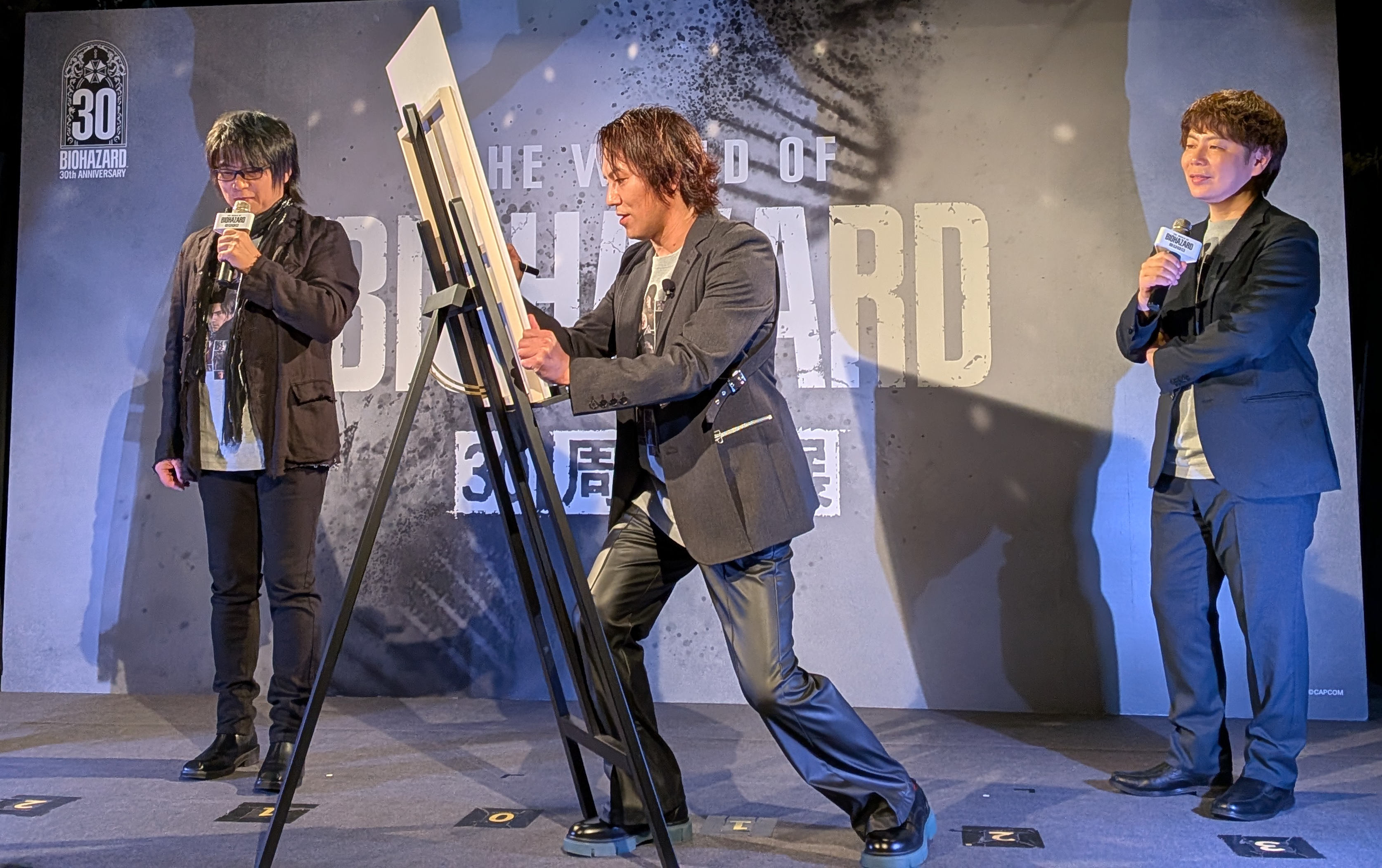 「THE WORLD OF BIOHAZARD 30周年展」 プレス発表会_008