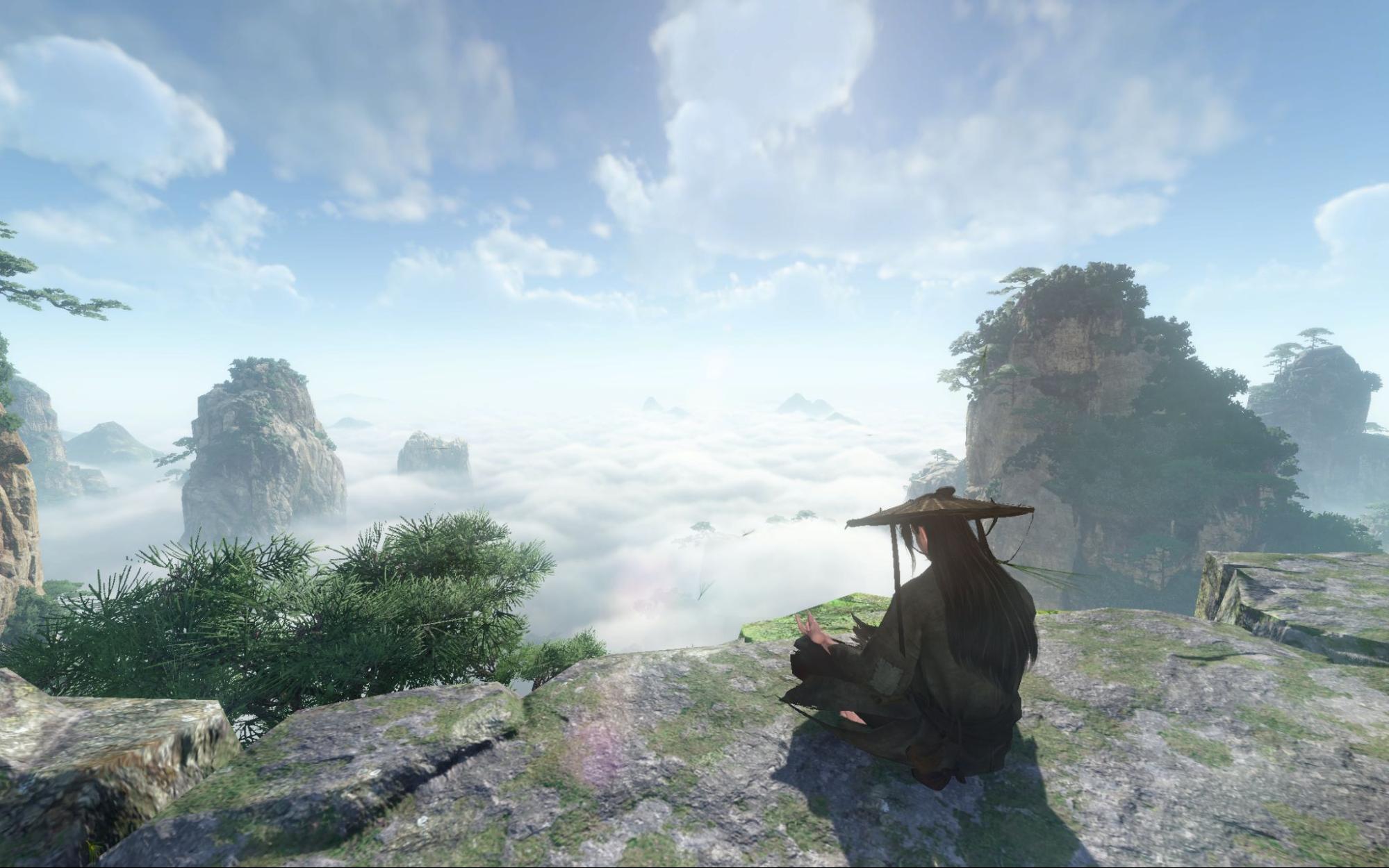 何にでもなれるMMORPG『逆水寒』で「物乞い」の生き様を見せつける。CBT最終日、記念の花火で、物乞い。恵んでくれた同志が現る_020