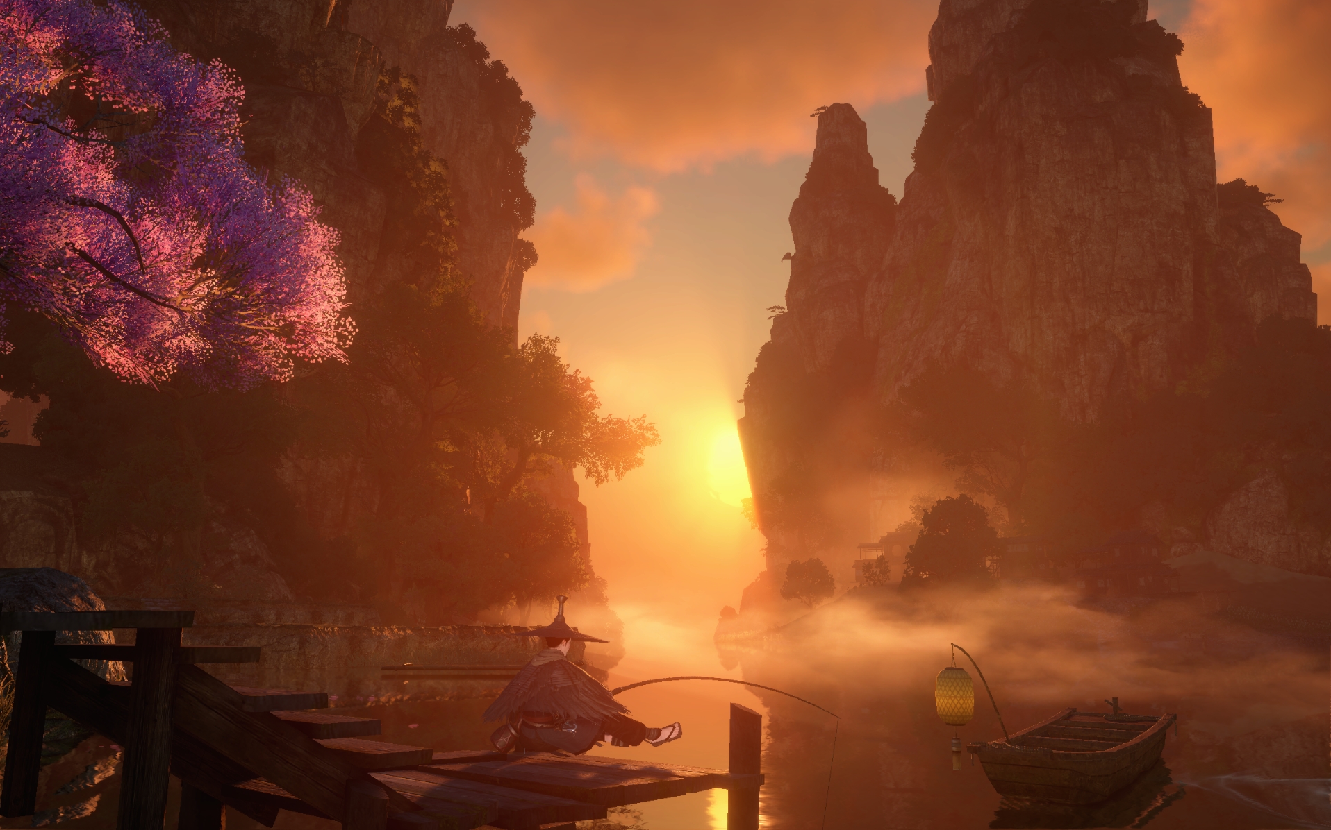 何にでもなれるMMORPG『逆水寒』で「物乞い」の生き様を見せつける。CBT最終日、記念の花火で、物乞い。恵んでくれた同志が現る_009