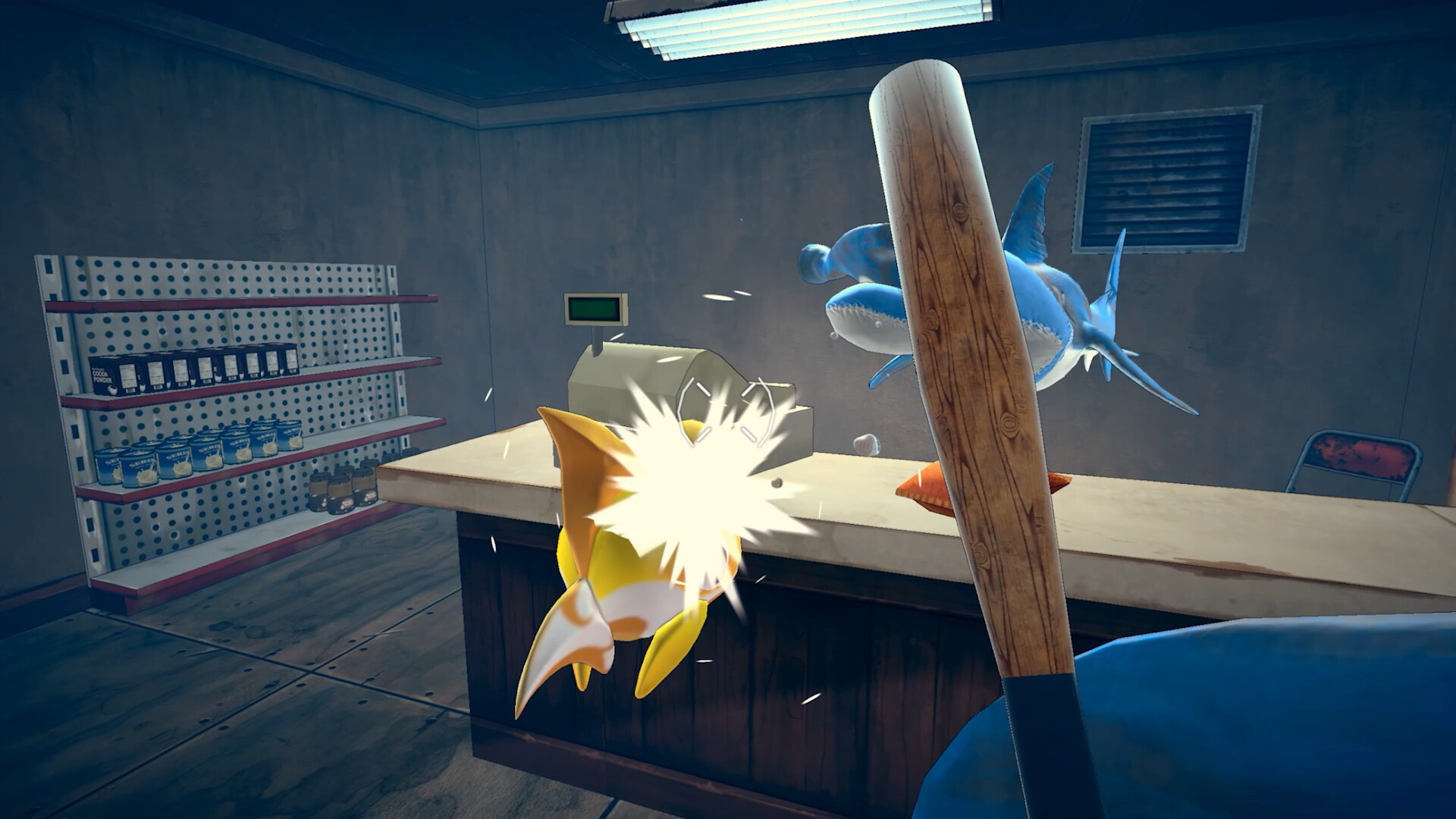 イルカに変装したサメが海で“闇のお店”を経営するゲーム『シャーク・マート』が面白そう_001