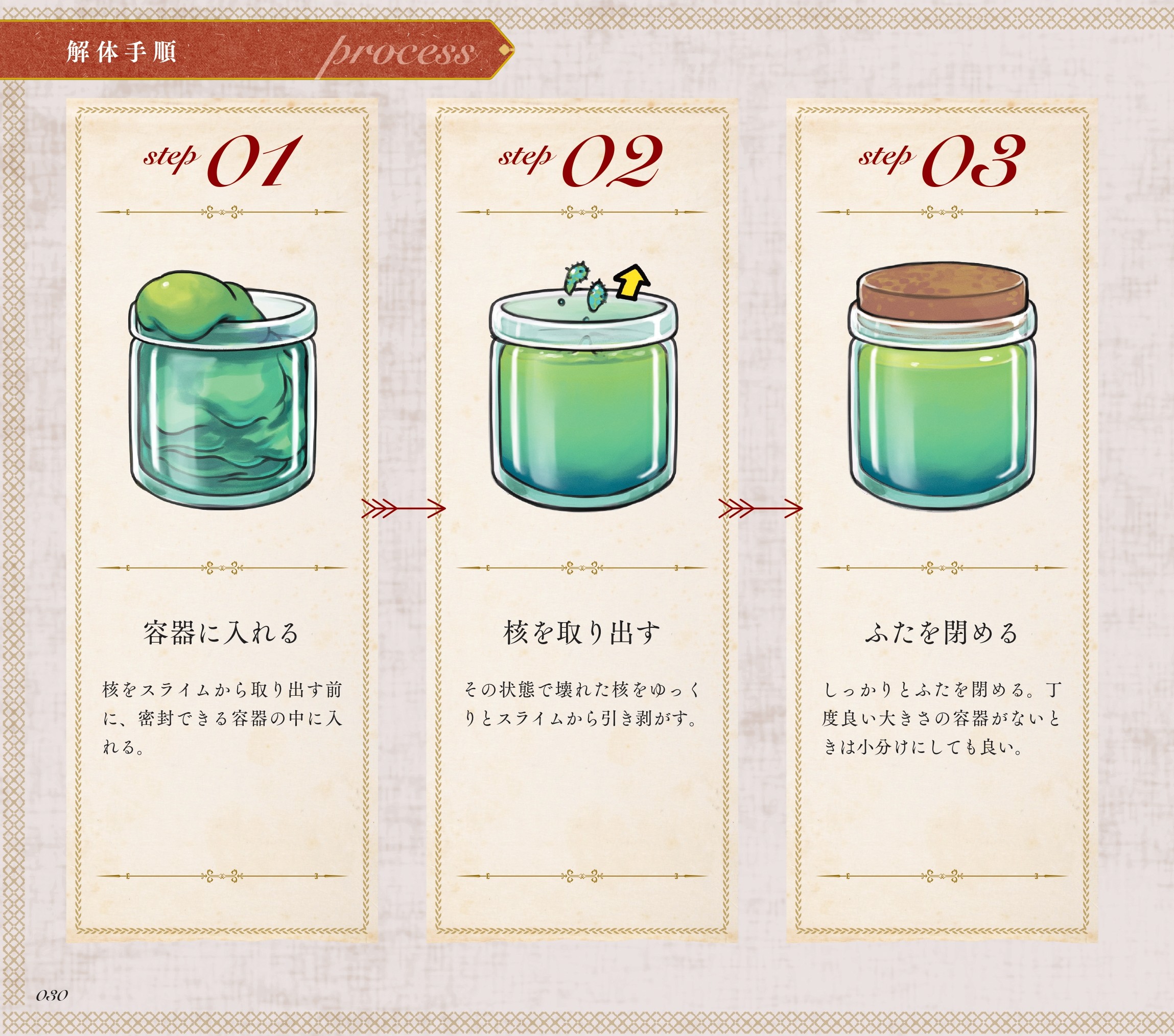 『モンスター解体図鑑』電ファミ上での無料公開が決定、第1回は「スライム」_003