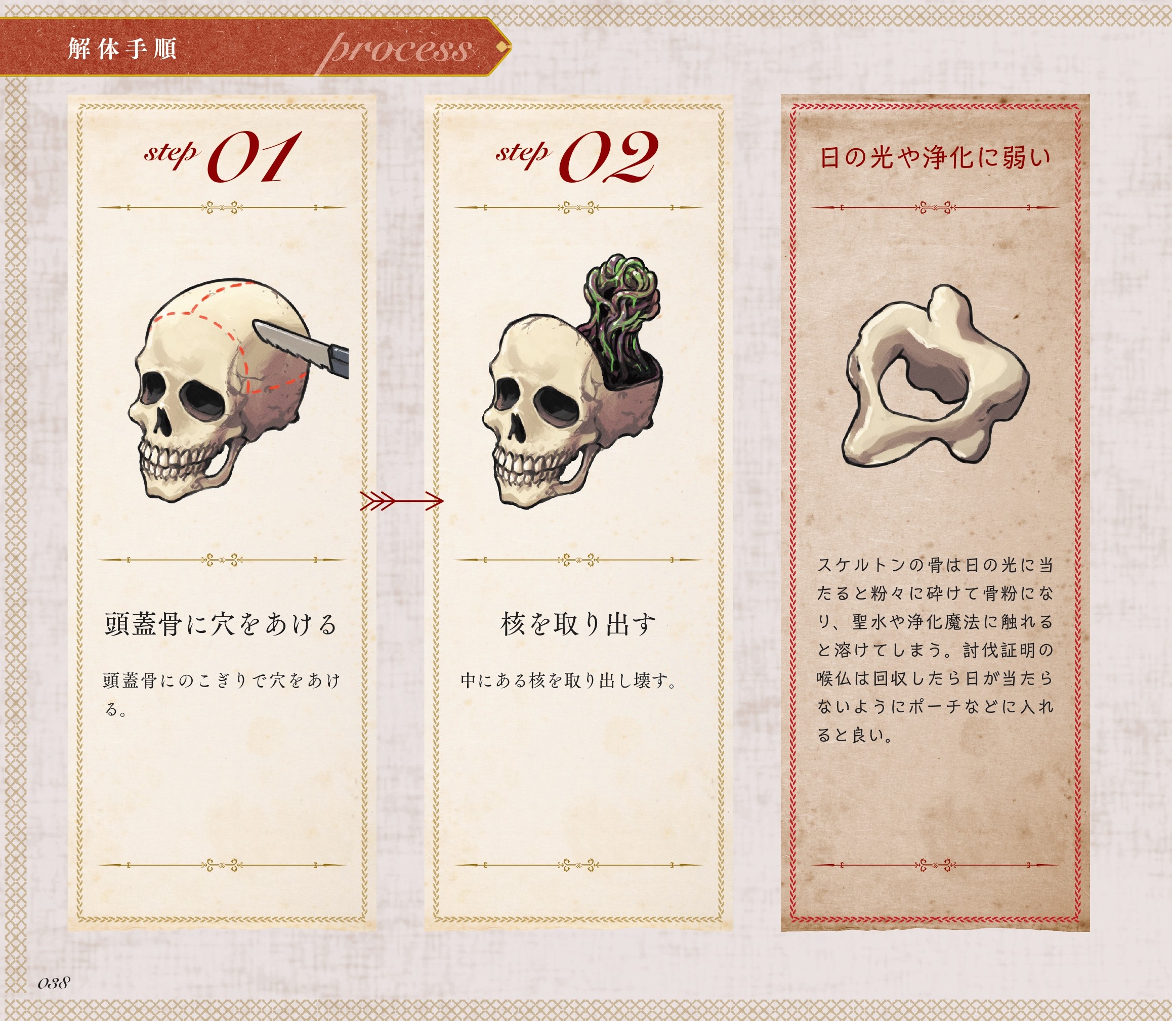『モンスター解体図鑑』無料公開第2回「スケルトン」_002